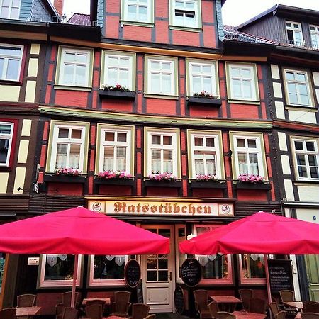 Ratsstuebchen Hotel Wernigerode Buitenkant foto