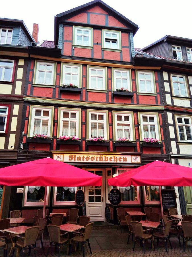 Ratsstuebchen Hotel Wernigerode Buitenkant foto